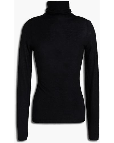 Zimmermann Knitted Turtleneck Sweater - Black