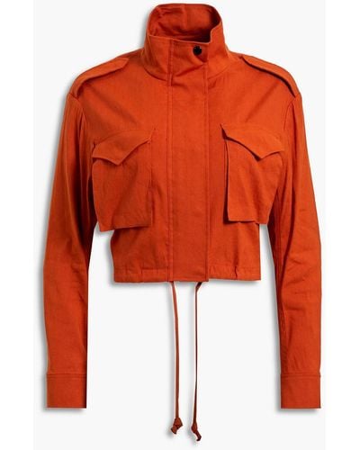 Rag & Bone M85 Linen-blend Jacket - Orange