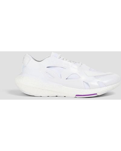 adidas By Stella McCartney Ultraboost 22 Mesh And Faux Leather Trainers - White