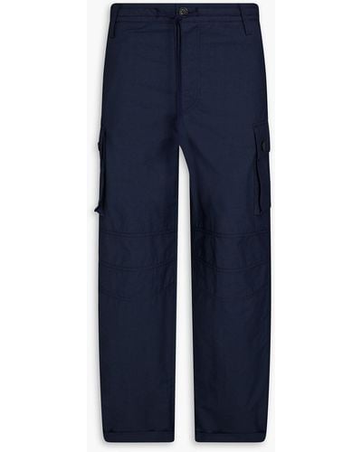 Jacquemus Giardino Cotton-blend Twill Cargo Trousers - Blue