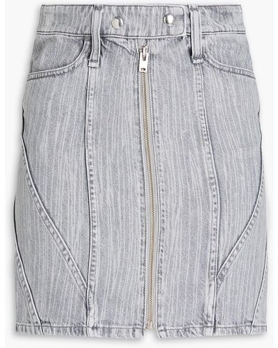 IRO Denim Mini Skirt - Grey