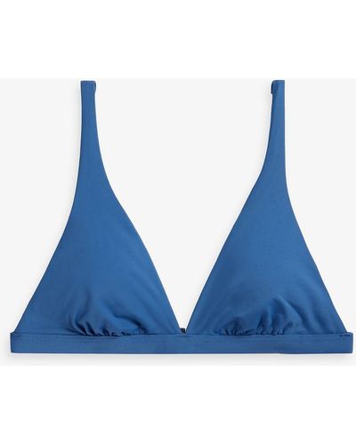 Seafolly Triangle Bikini Top - Blue