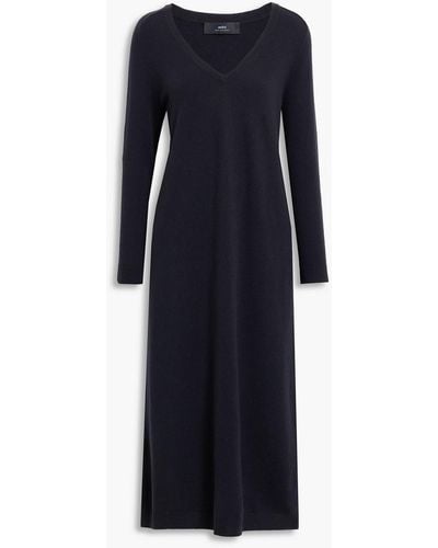 arch4 Katelyn Cashmere Midi Dress - Blue