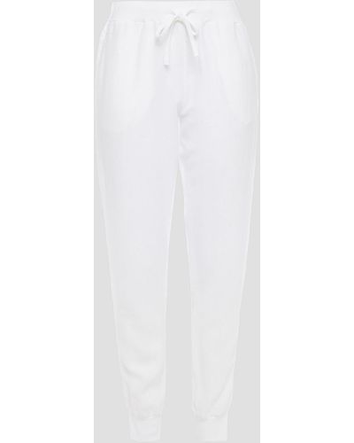 Majestic Filatures Linen Tapered Pants - White