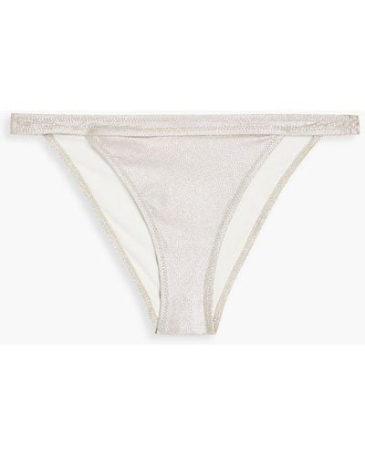 Solid & Striped The Molly Low-rise Bikini Briefs - White