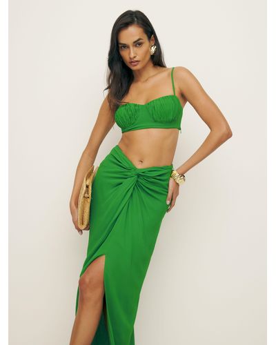 Reformation Alana Two Piece - Green