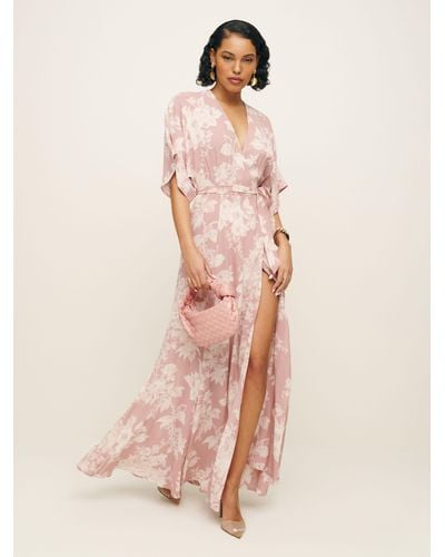 Reformation Winslow Dress - Pink