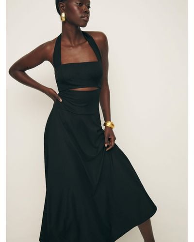 Reformation Sonali Knit Dress - Black