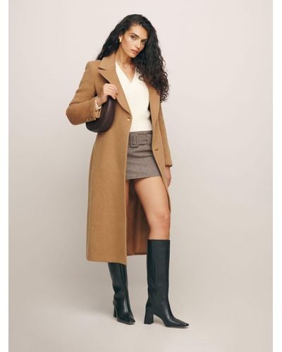 Reformation River Knee Boot - Natural