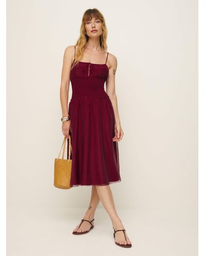 Reformation Laly Dress - Red