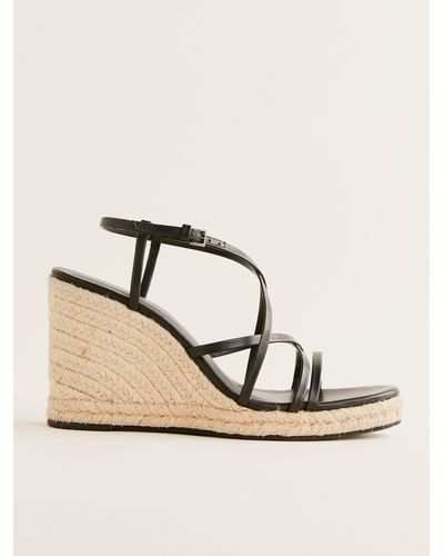 Reformation Alexia Espadrille Wedge - Natural