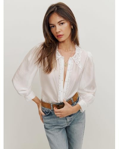 Reformation Indy Top - White