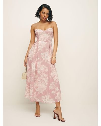 Reformation Jaelyn Dress - Pink