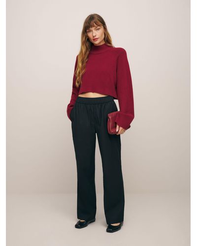Reformation Juno Pant - Red