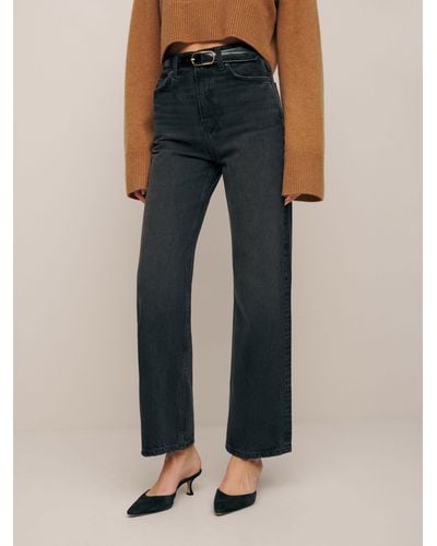 Wilder High Rise Wide Leg Cropped Jeans