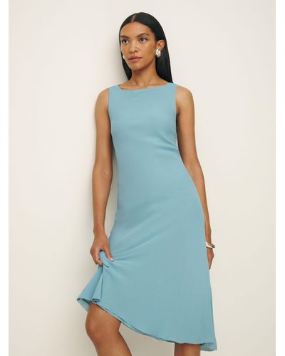 Reformation Topanga Dress - Blue