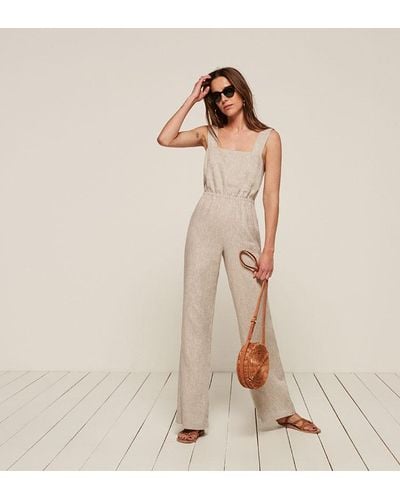 Reformation Trace Jumpsuit - Natural
