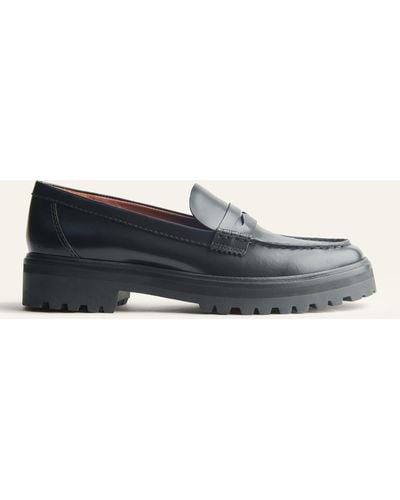 Reformation Agathea Chunky Loafer - Blue