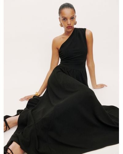 Reformation Celestina Knit Dress - Black