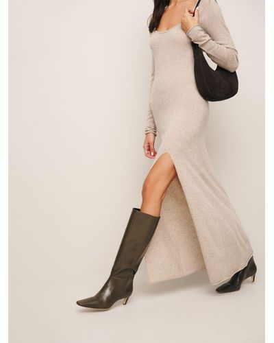 Reformation Remy Knee Boot - Natural