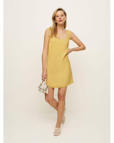 Reformation Alora Dress - Yellow