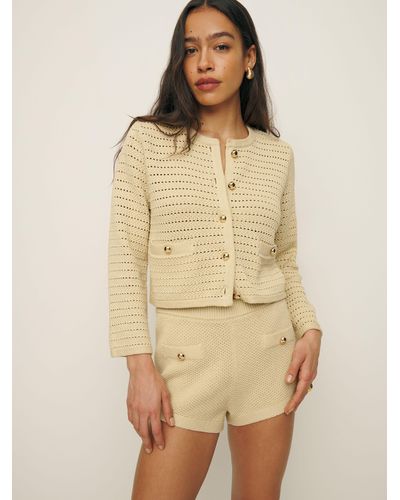 Reformation Charlotte Cotton Short - Natural