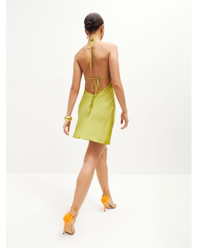 Reformation Jennis Silk Dress - Multicolour