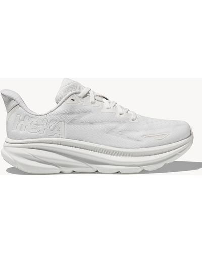 Hoka One One Women's Clifton 9 Trainers - White