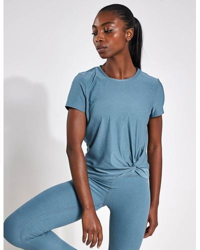 Beyond Yoga Featherweight For A Spin Tee - Blue