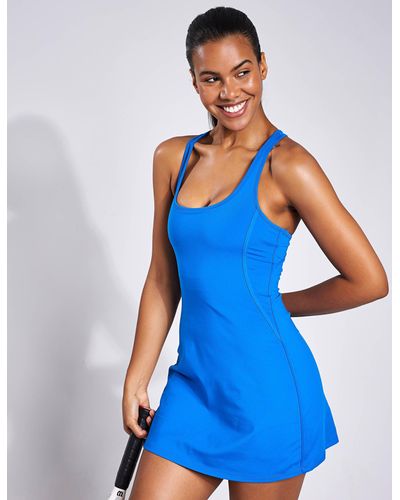 GIRLFRIEND COLLECTIVE Tipped Paloma Dress - Blue