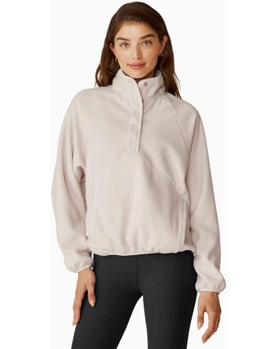 Beyond Yoga Tranquility Pullover - Natural