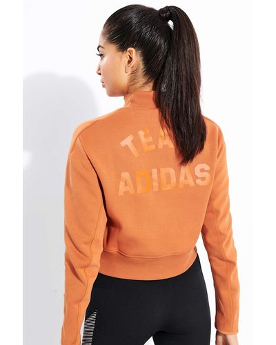 adidas Vrct Crew Sweatshirt - Orange