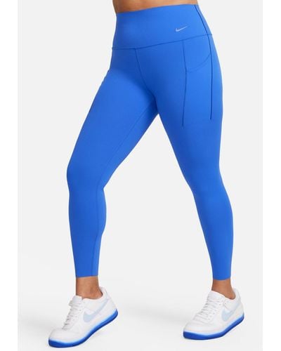 Nike Universa High Waisted 7/8 leggings - Blue
