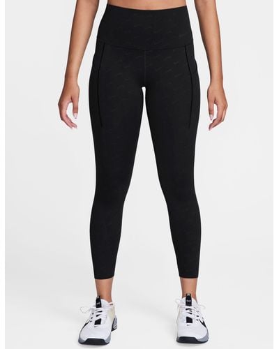 Nike Universa High Waisted 7/8 Printed leggings - Black
