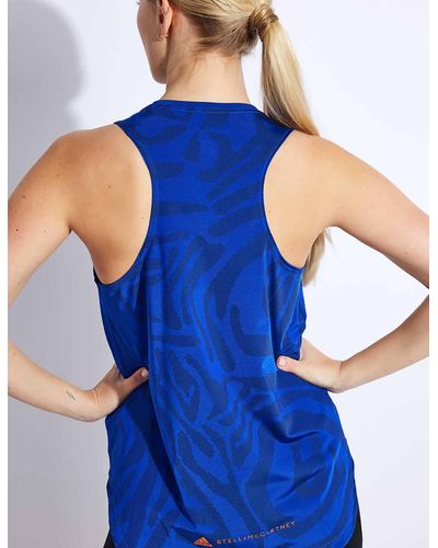 adidas By Stella McCartney Truestrength Yoga Tank Top - Blue
