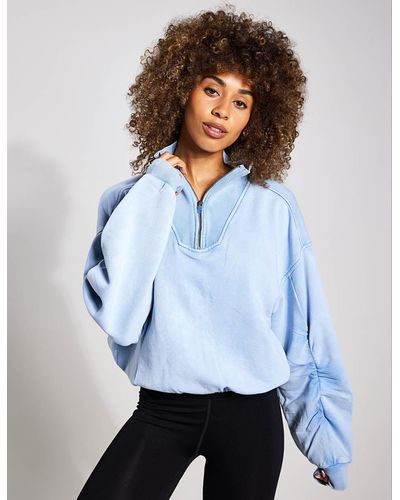 Fp Movement Valley Girl Sweat - Blue