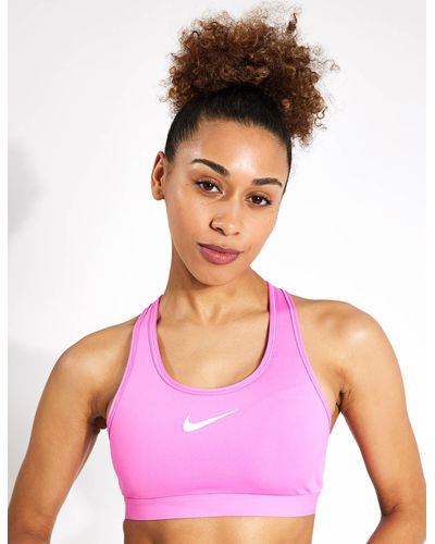Nike Swoosh High Support Bra - Pink