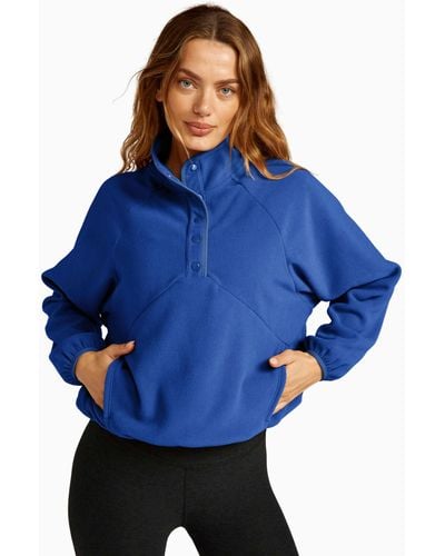 Beyond Yoga Tranquility Pullover - Blue