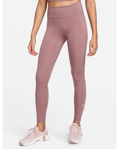 Nike One Mid-rise leggings - Pink