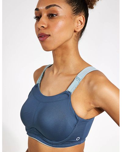 GOODMOVE Ultimate Support Serious Sports Bra A-g - Blue