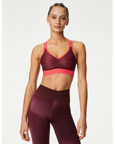 GOODMOVE Freedom To Move Ultimate Support Sports Bra A-e - Red