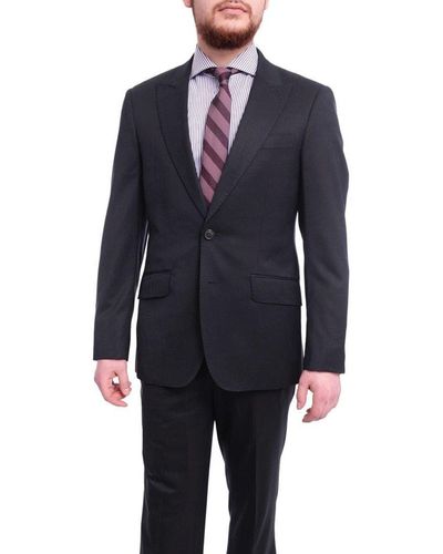 Shop Arthur Black Blue Classic Fit Blazer | The Suit Depot