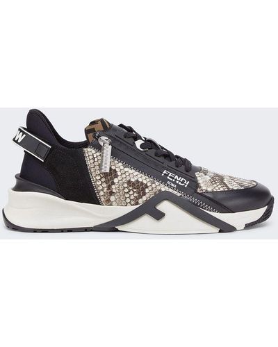 Fendi Unisex Sneakers In White
