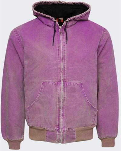 Notsonormal Daily Denim Jacket | Neon Viola Purple | S | The Webster