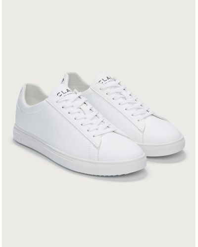 The White Company Clae Triple-white Bradley Vegan Sneakers