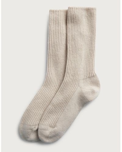 The White Company Cashmere Bed Socks - Multicolor