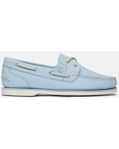 Timberland Classic Leather Boat Shoe - Blue