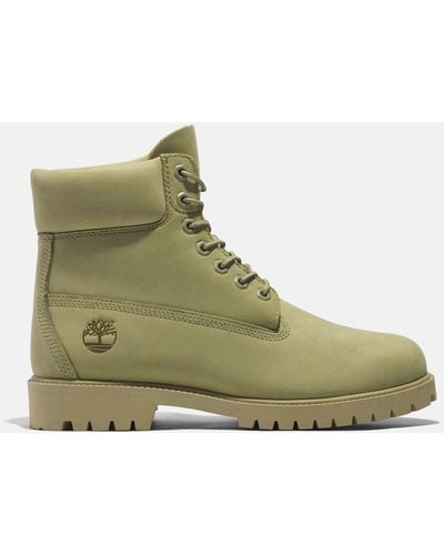 Timberland Heritage 6 Inch Lace-up Waterproof Boot - Green