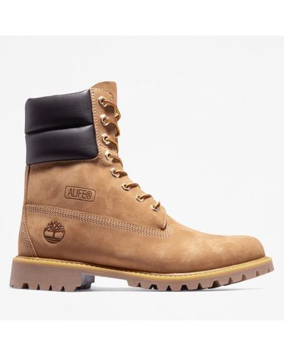 Timberland Alife X 7.5 Inch Boot For Men In Yellow, Man, Yellow, Size: 6.5 - Brown