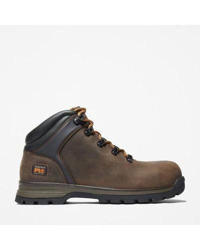 Timberland Splitrock Xt Comp-toe Work Boot For Men In Brown, Man, Brown, Size: 6